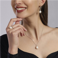 Collana Mabina Donna Charme in Argento Perla 553605 - 553605